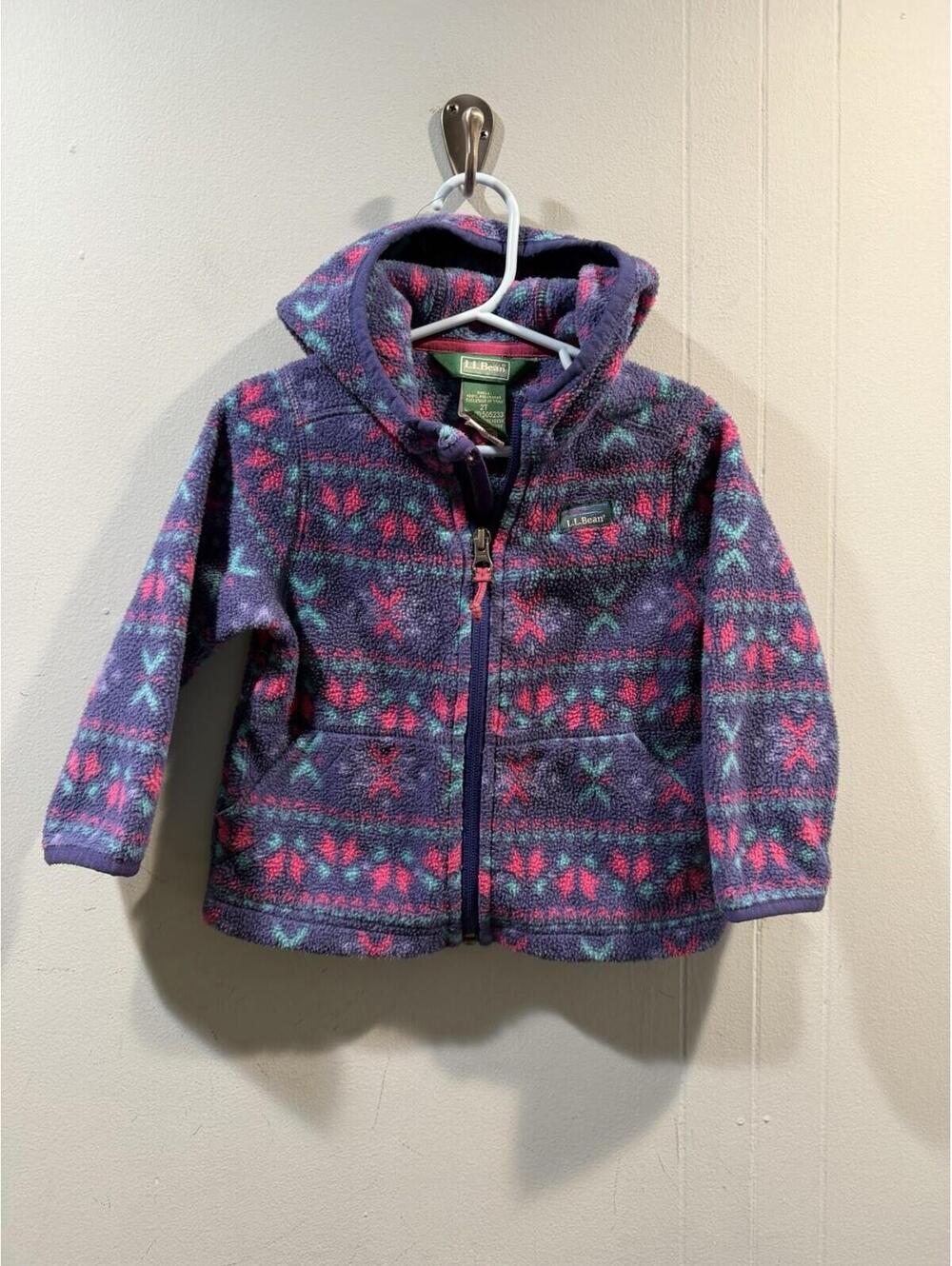 Toddlers LL Bean Jacket Size 2T Multicolor 100%Polyester